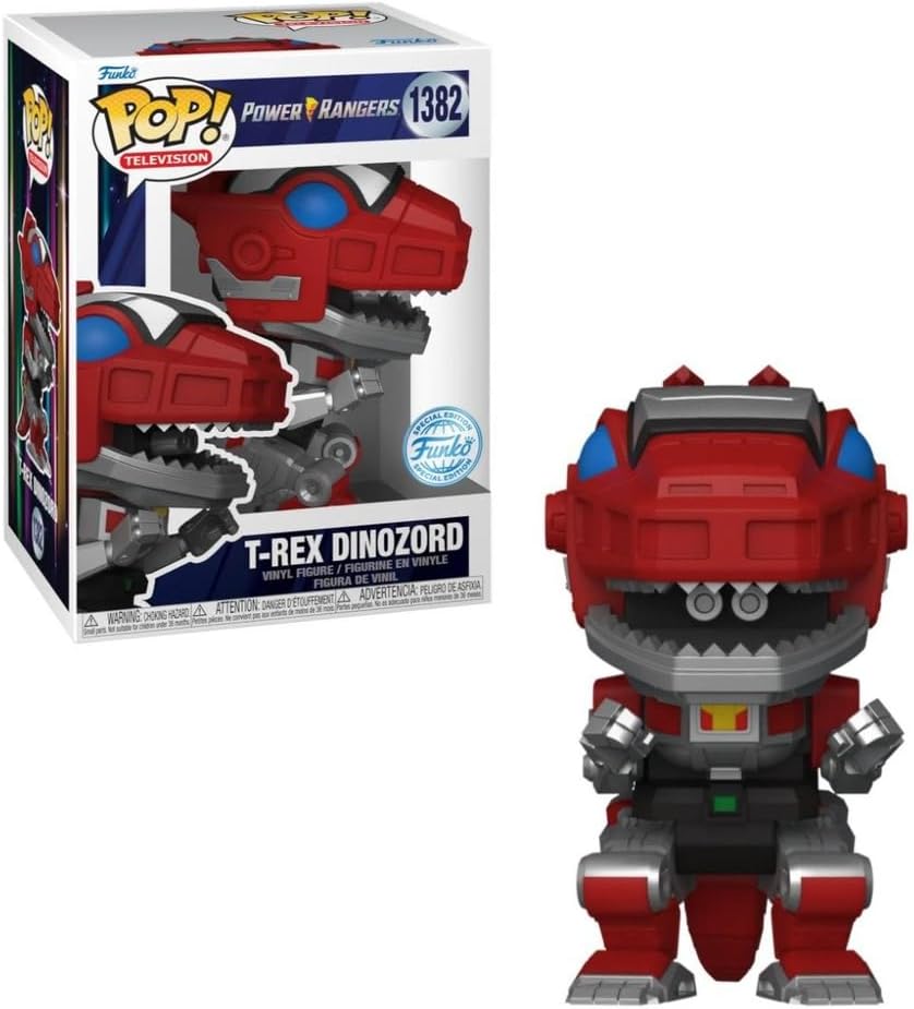 Funko Pop! TV: Power Rangers - T-Rex Dinozord - Special Edition