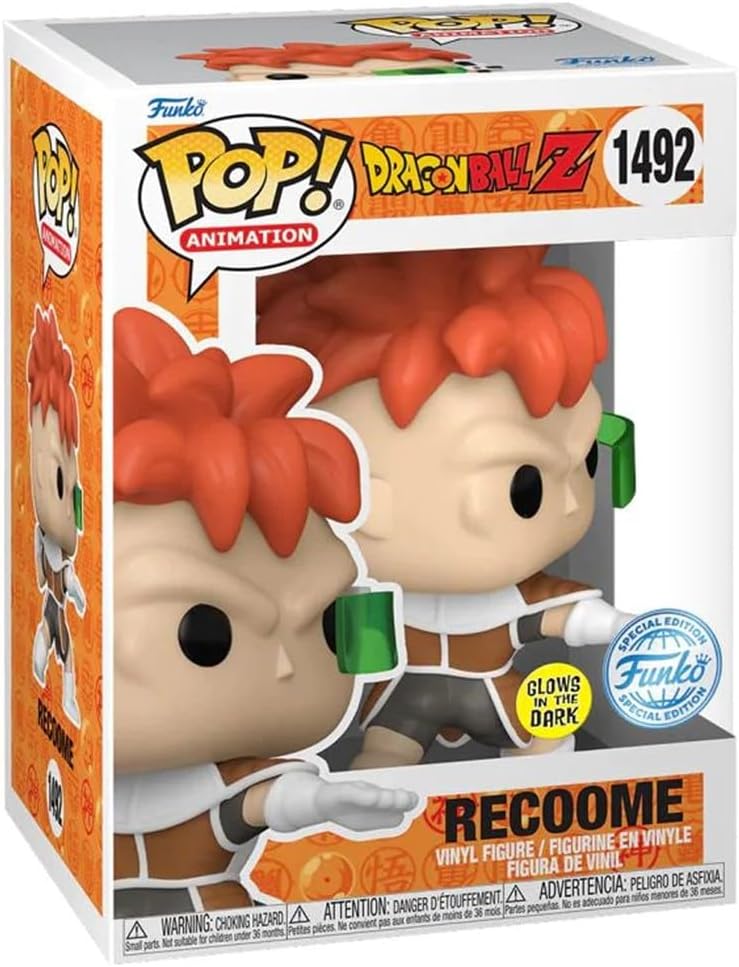 Funko Pop! Animation: Dragon Ball Z - Recoome (Glows in the Dark) - Special Edition