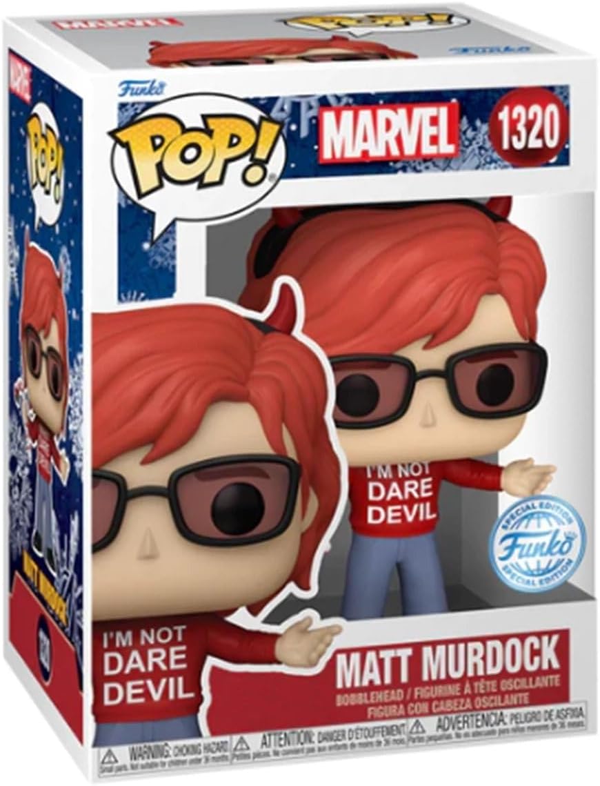 Funko Pop! Marvel: "I'm Not" Daredevil - Smartoys Exclusive - CONFIDENTIAL