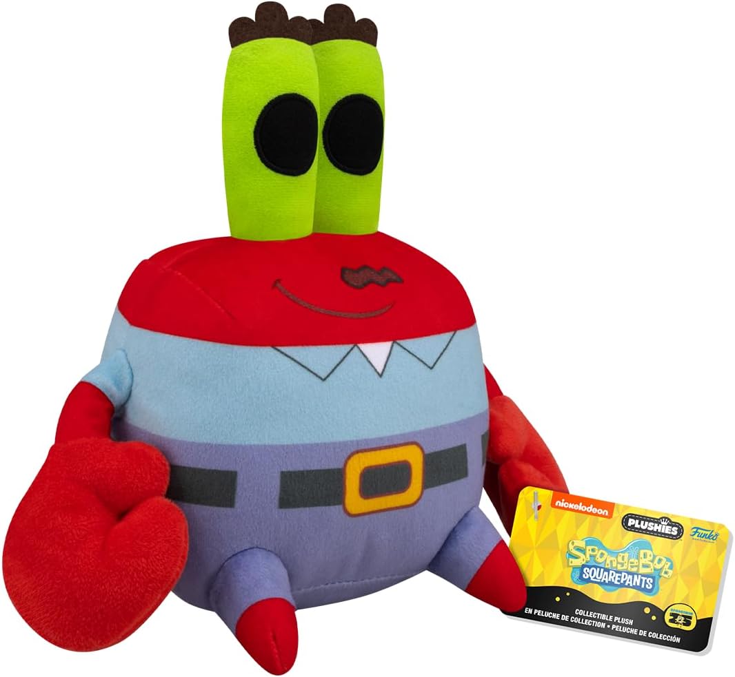 Funko Pop! Plush: SpongeBob SquarePants 25th Anniversary - Mr. Krabs 7"