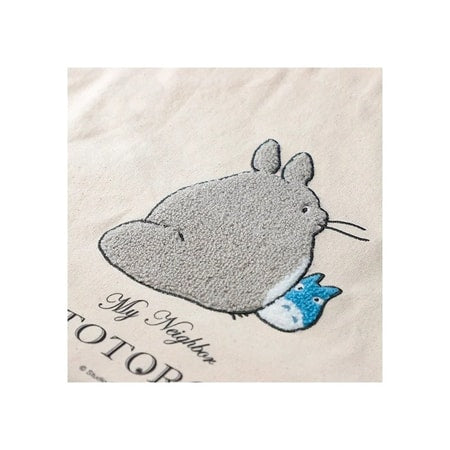 Mon Voisin Totoro - Tote bag brodé Totoro s'en va