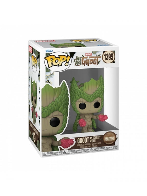 Funko Pop! Marvel: We Are Groot - Groot as Scarlet Witch