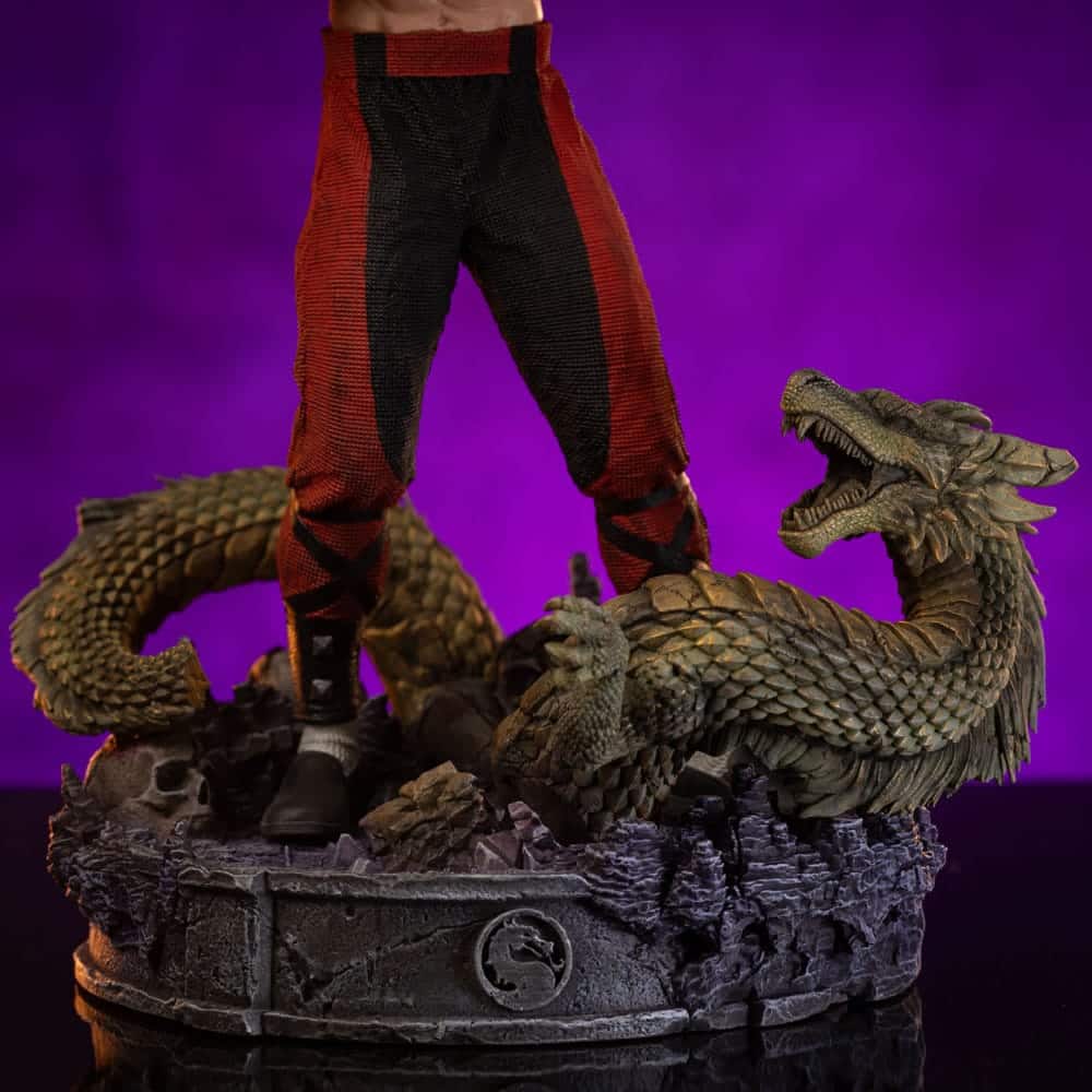 Iron Studios - Art Scale 1/10 - Mortal Kombat - Liu Kang Statue 23cm