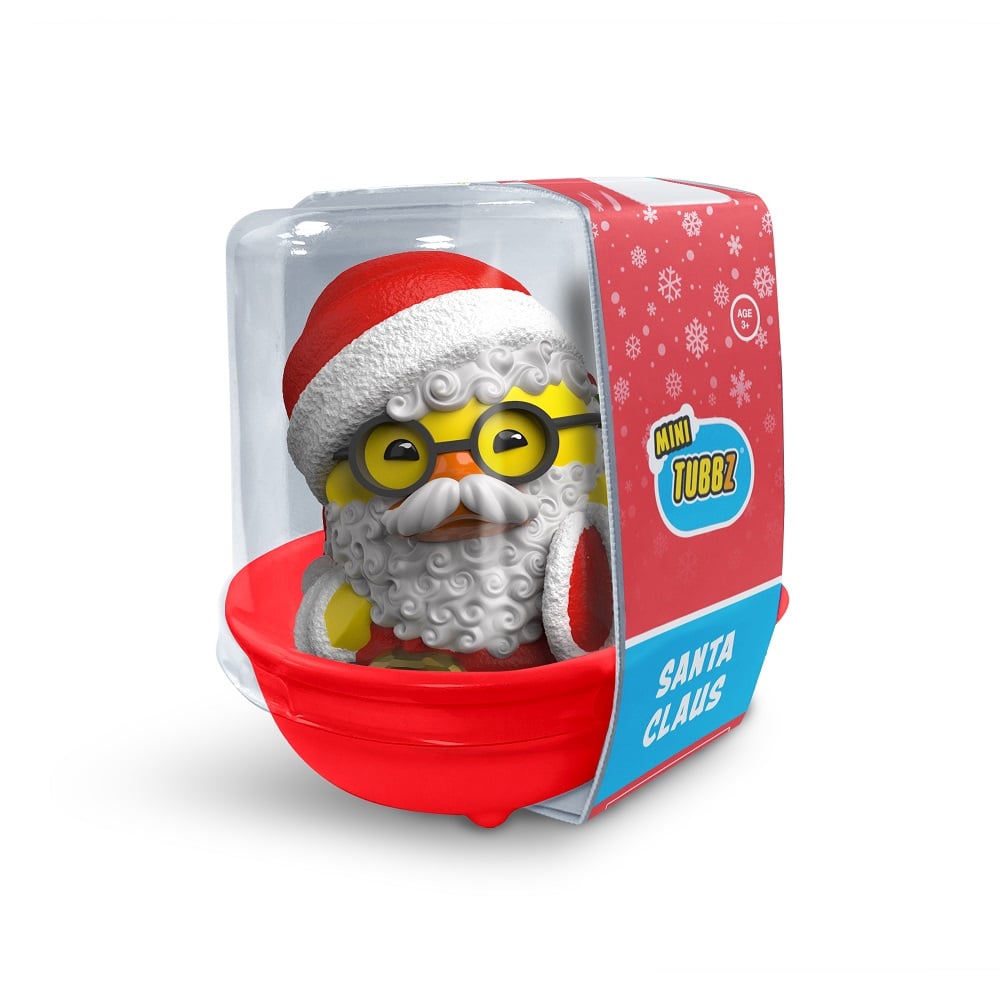 Numskull - Mini TUBBZ Canard de bain - Christmas - Santa Claus (Édition baignoire) - 8cm