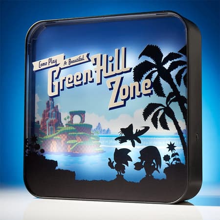 Numskull - Sonic le Hérisson - Lampe en plexiglas Green Hill Zone