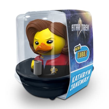 Numskull - Mini TUBBZ Canard de bain - Star Trek - Kathryn Janeway (Édition baignoire) - 8cm