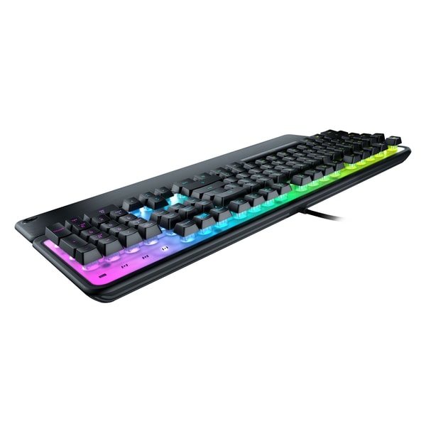 Roccat - Clavier de jeu à membrane Magma avec éclairage RGB - Disposition QWERTY américaine