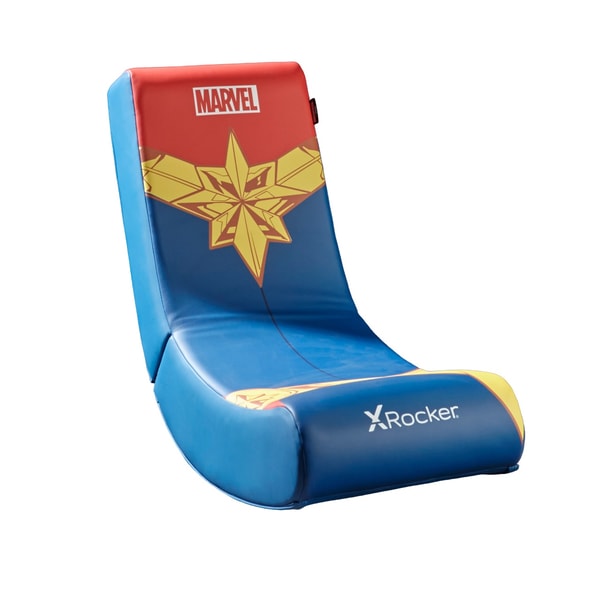 X Rocker - Siège de jeu Video Rocker Icon Marvel officiel Captain Marvel