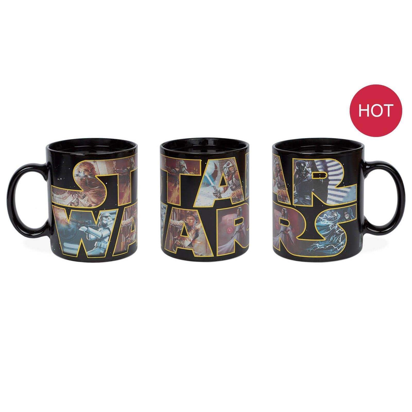 Star Wars - Logo Des Personnages Mug thermoréactif 315ml