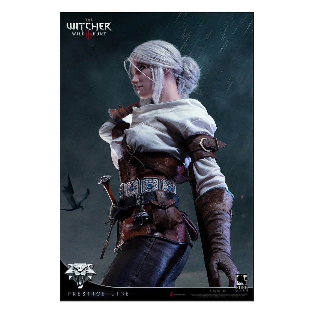 PureArts - 1:2 Scale Statues - Prestige Line - The Witcher 3 - Wild Hunt - Ciri de Cintra Statue 111cm