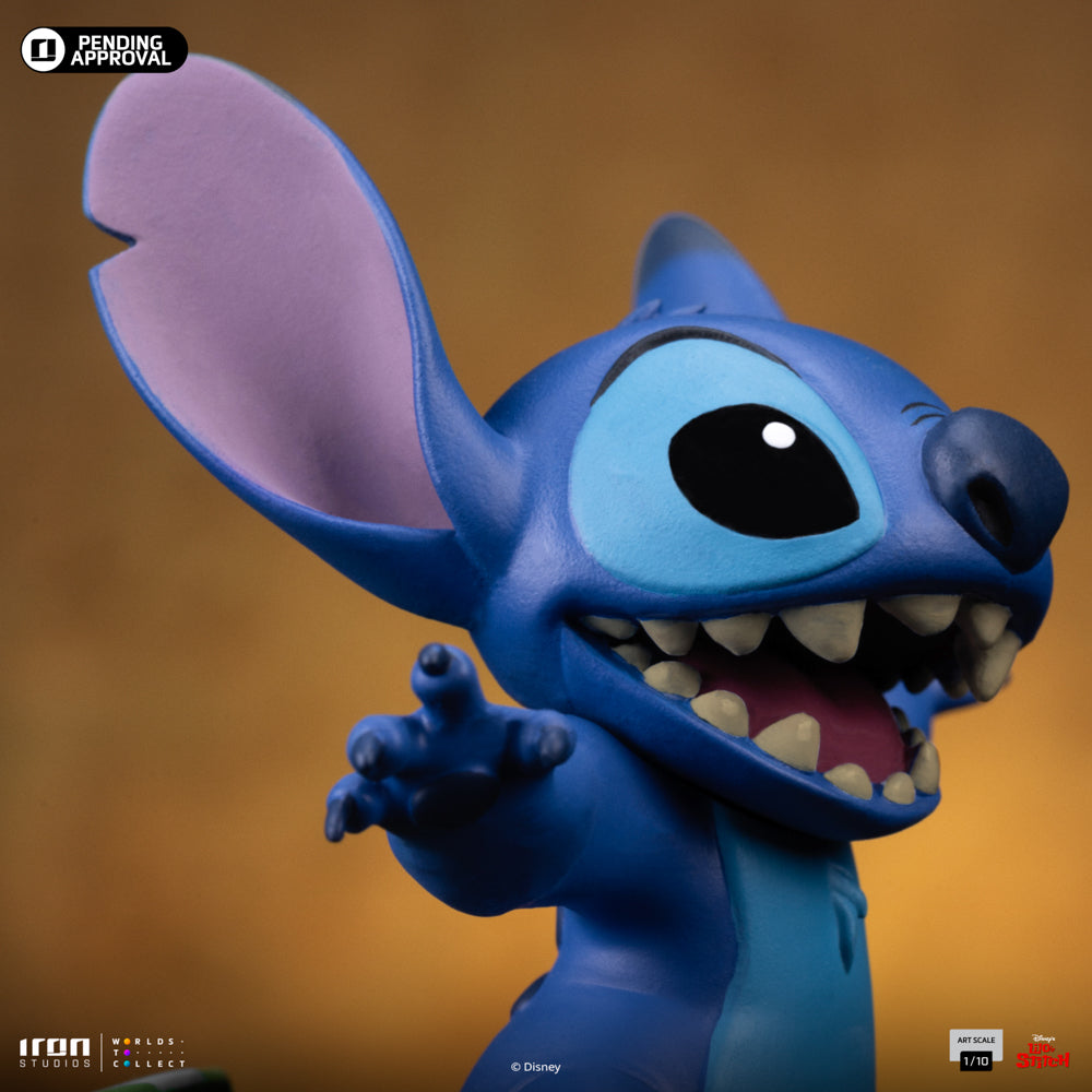 Iron Studios - Art Scale 1/10 - Disney Classics - Stitch King of Rock Statue 17cm