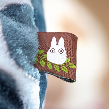 Mon Voisin Totoro - Coussin moiré Silhouette de Noiraude 20x43 cm