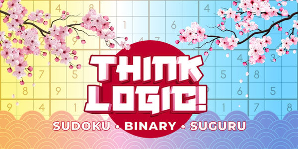 Think Logic! Sudoku - Binary - Suguru (Code-in-a-box)