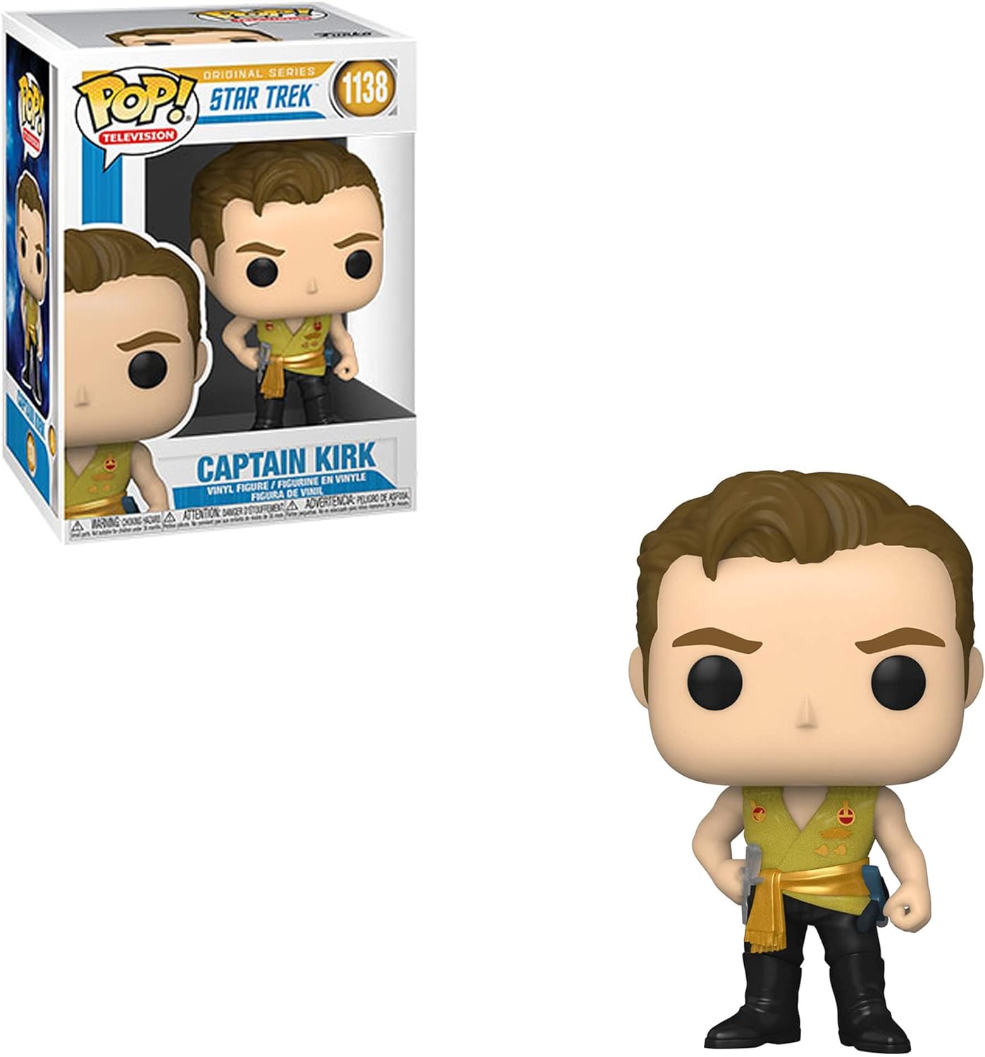 Funko Pop! TV: Star Trek: The Original Series - Captain Kirk (Mirror Mirror Outfit) ENG Merchandising