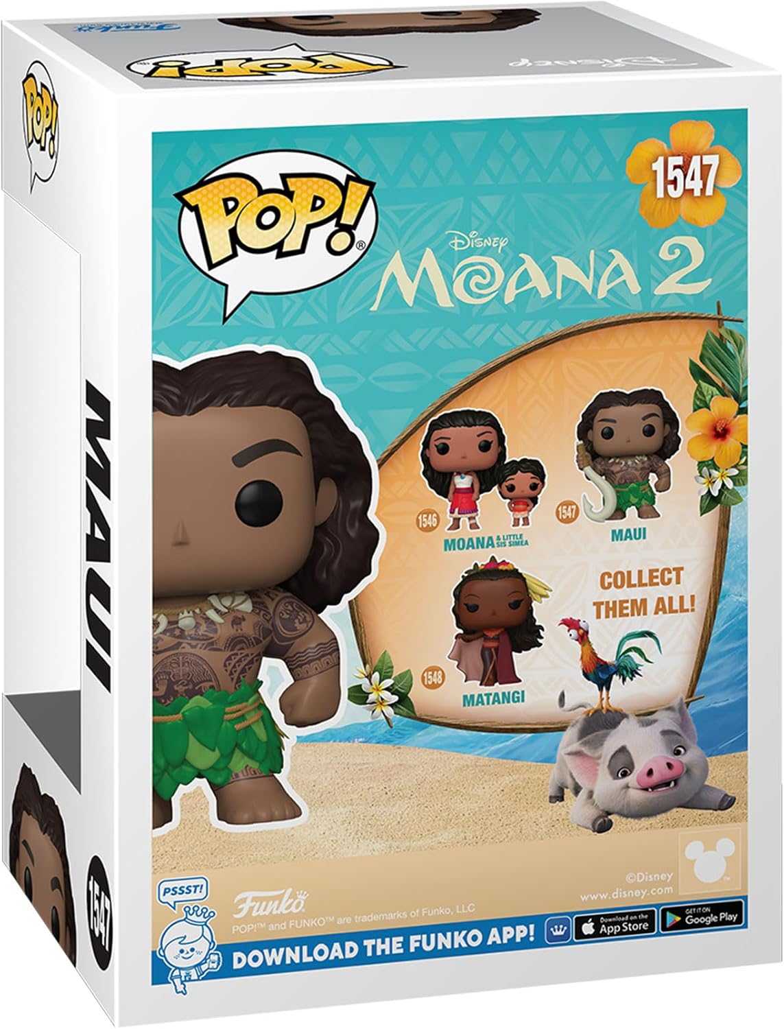 Funko Pop! Disney: Moana 2 - Maui