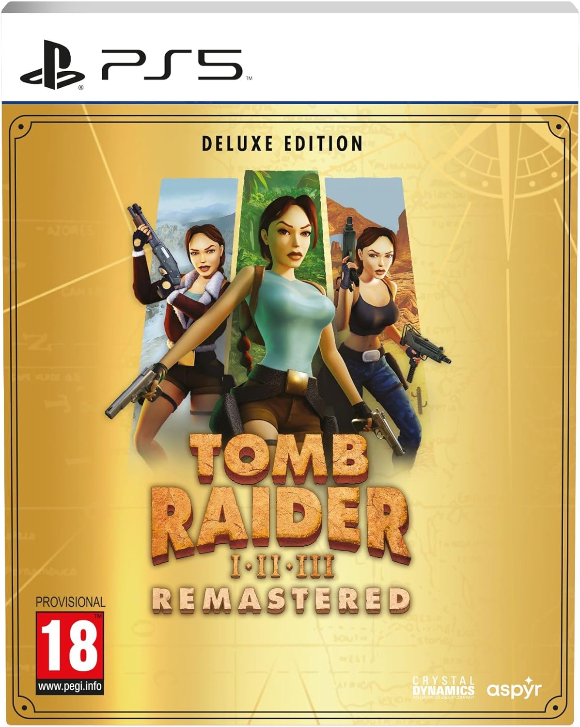 Tomb Raider I-III Remastered starring Lara Croft - Deluxe Edition