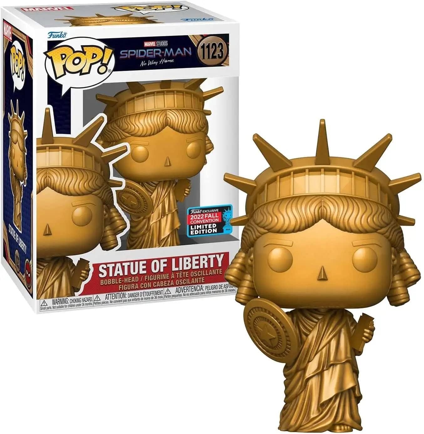 Funko Pop! Marvel: Spider-Man: No Way Home - Statue of Liberty - Convention Limited Edition