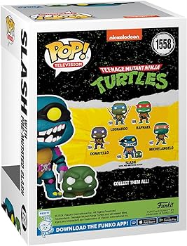 Funko Pop! TV: Teenage Mutant Ninja Turtles - Slash & Pre-mutated Slash