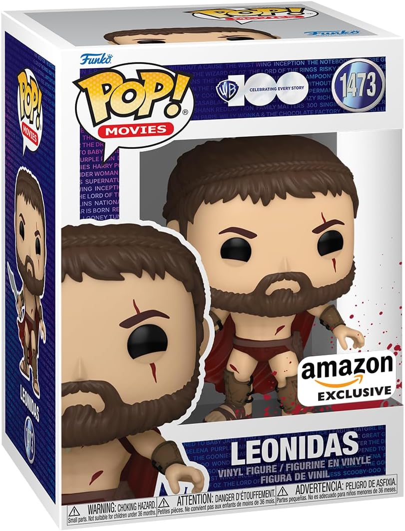 Funko Pop! Movies: 300 - Leonidas (Bloody) - Special Edition