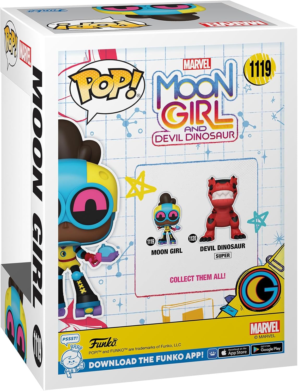 Funko Pop! Marvel: Moon Girl & Devil Dino - Moon Girl