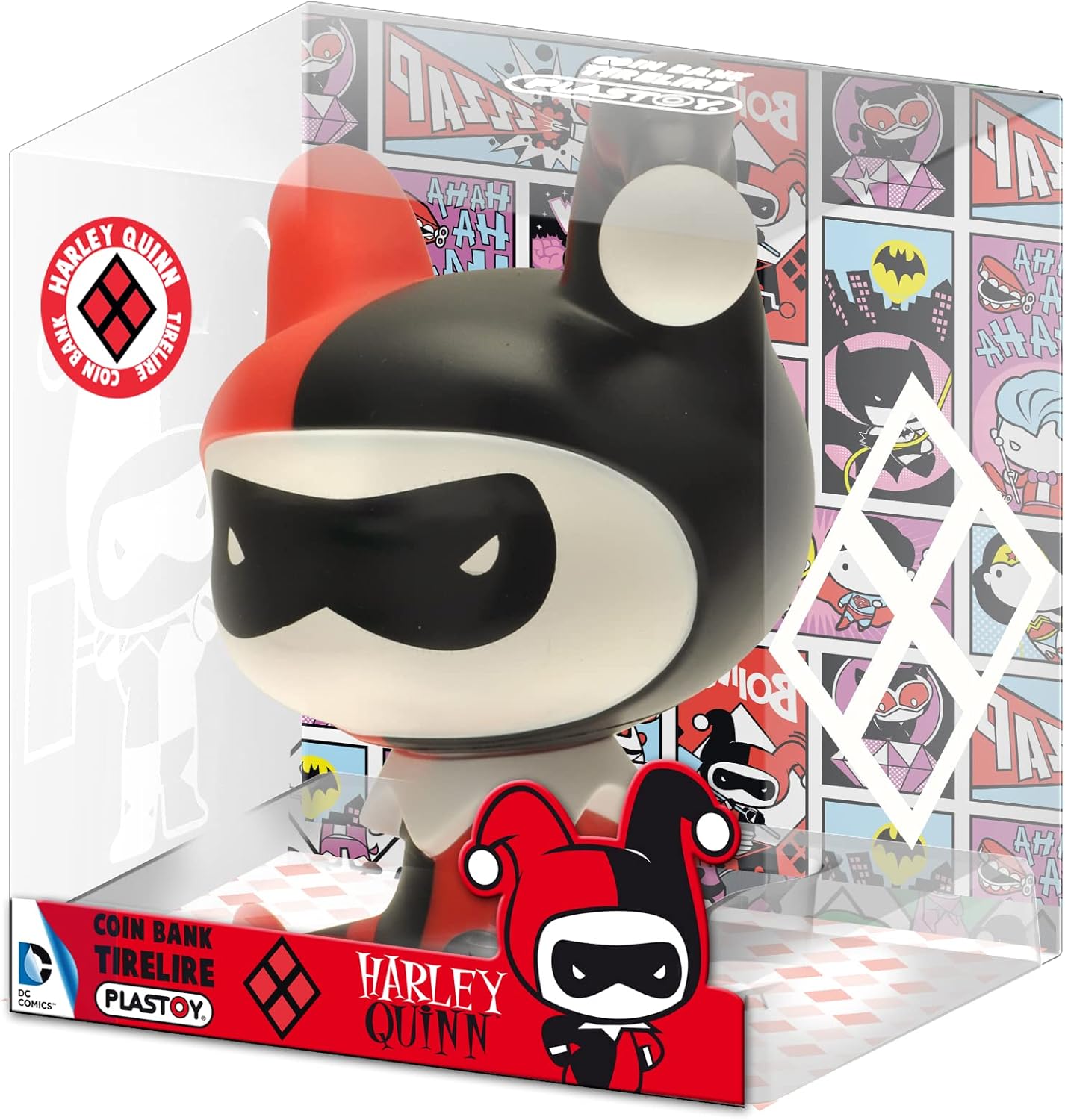 Plastoy - Chibi Harley Quinn Mini Money Box