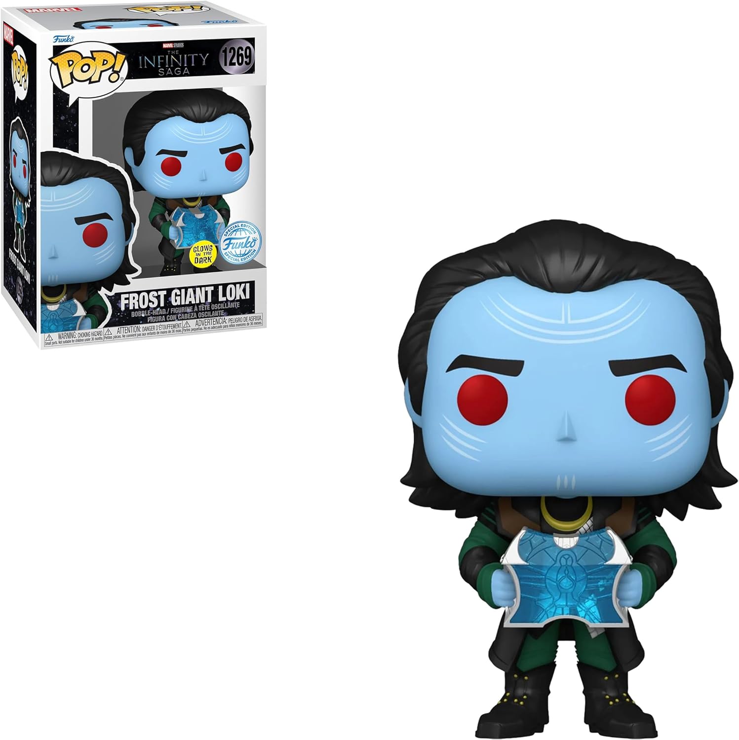 Funko Pop! Marvel: The Infinity Saga - Frost Giant Loki (Glow in the Dark) - Entertainment Earth Exclusive