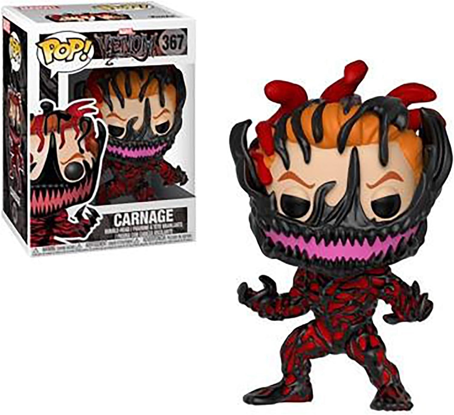 Funko Pop! Marvel Venom Carnage ENG Merchandising