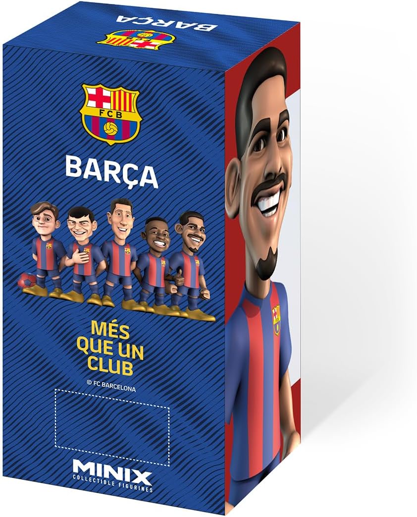 Minix - Football Stars #153 - Figurine PVC 12 cm - FC Barcelone - Araujo 4