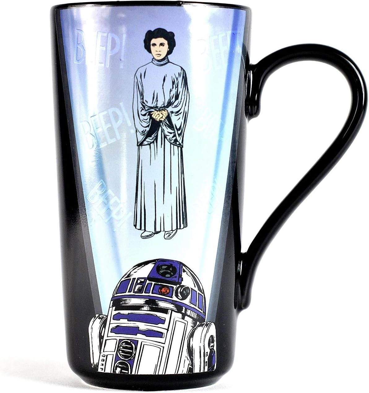 Star Wars - R2-D2 & Princess Leia Heat Changing Latte Mug 500ml