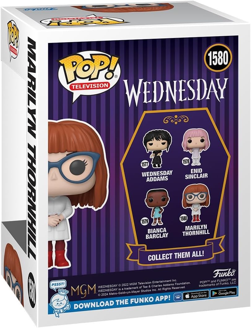 Funko Pop! TV: Wednesday - Marilyn Thornhill (Rave'N Ball)