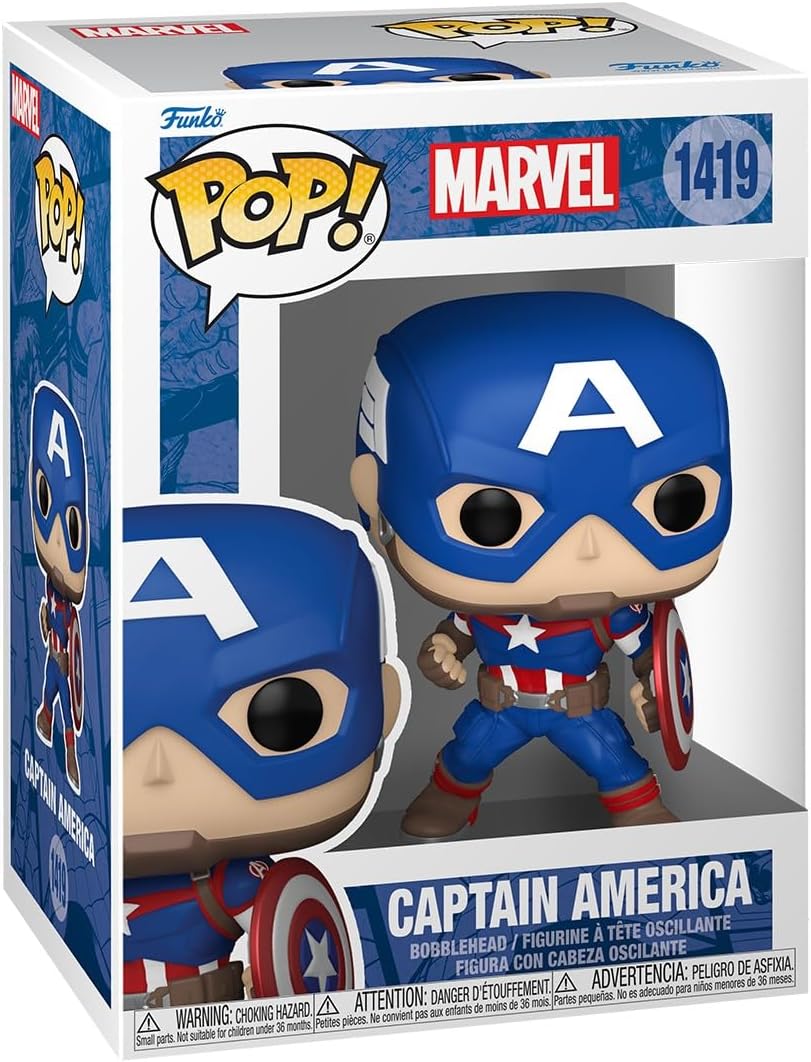 Funko Pop! Marvel: Marvel New Classics - Captain America