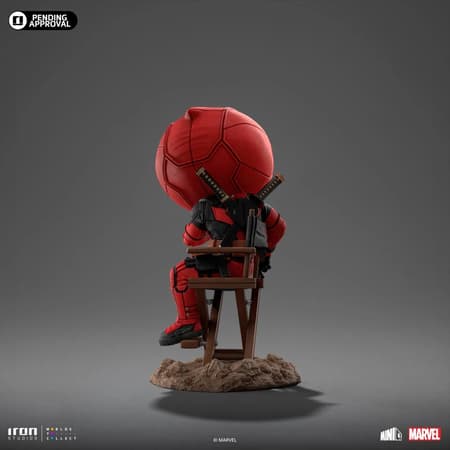 Iron Studios - MiniCo - Deadpool & Wolverine - Deadpool Statue 13cm