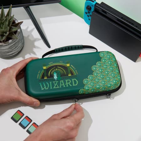 Numskull - Wicked - Housse de transport "Wizard" compatible Nintendo Switch, Switch lite et Switch OLED