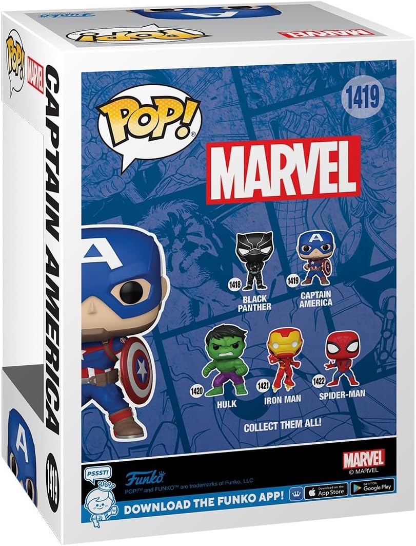 Funko Pop! Marvel: Marvel New Classics - Captain America