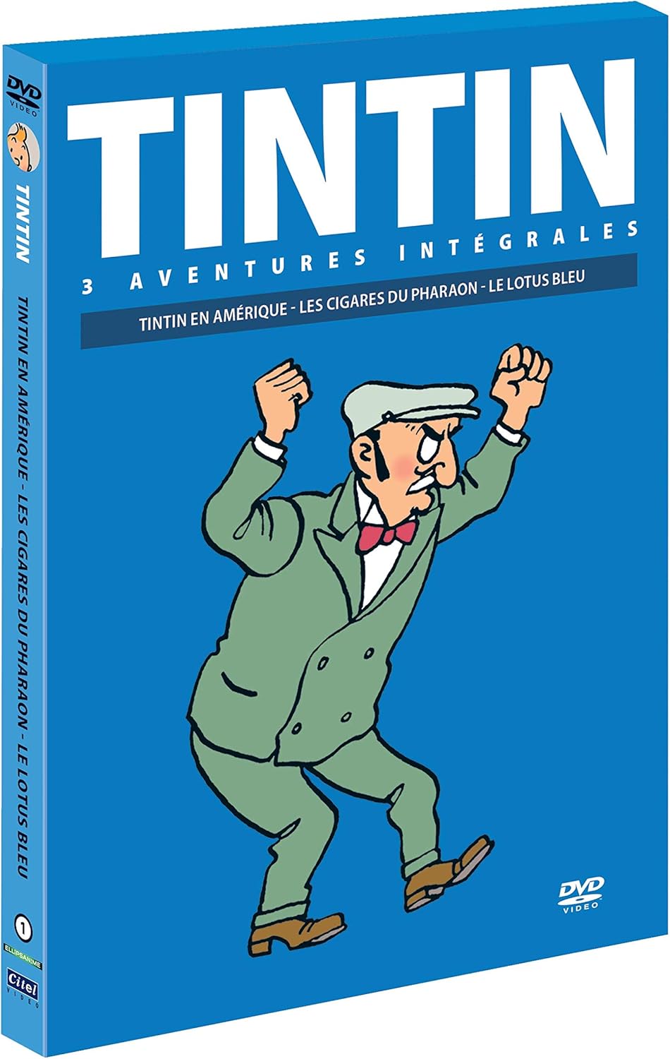 TINTIN VOL.1/CIGARES/LOTUS/AMERIQUE [DVD]