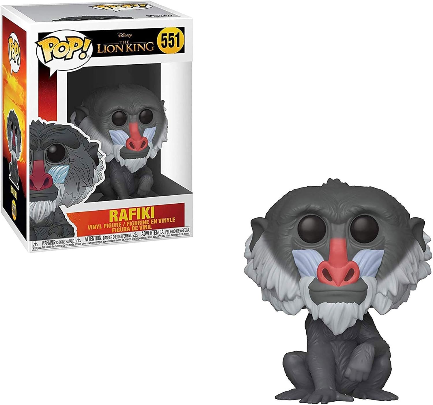 Funko Pop! Disney The Lion King Live Action Rafiki ENG Merchandising