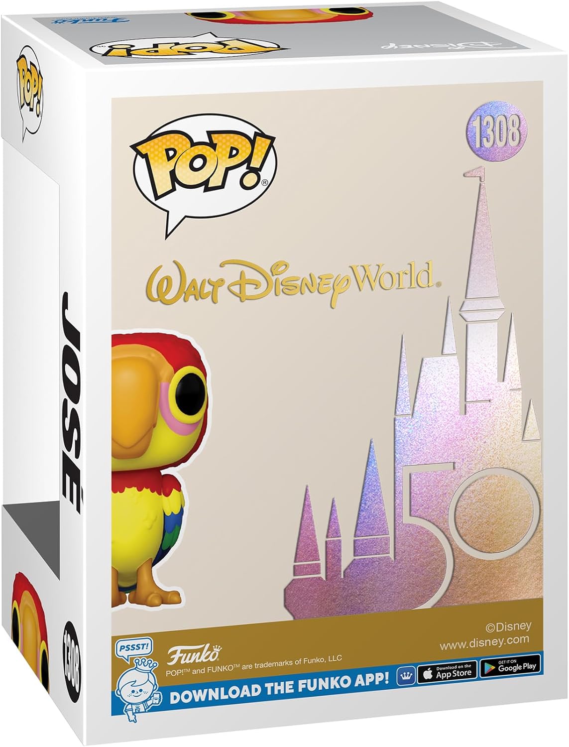 Funko Pop! Disney: Walt Disney World 50th Anniversary - Parrot Jose ENG Merchandising