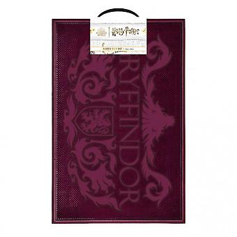 Harry Potter - Tapis de porte en caoutchouc "Tragic Beauty - Gryffindor" 40x60cm