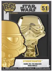 Funko Pop! Pin: Star Wars: Dark Side - Stormtrooper (Neon)