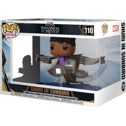 Funko Pop! Rides Super Deluxe: Black Panther: Wakanda Forever - Shuri in Sunbird ENG Merchandising