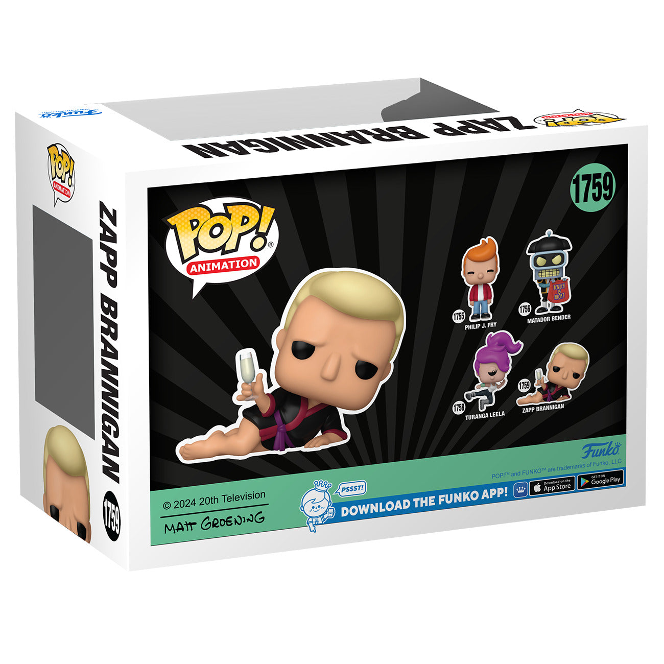 Funko Pop! Animation: Futurama - Zapp Brannigan