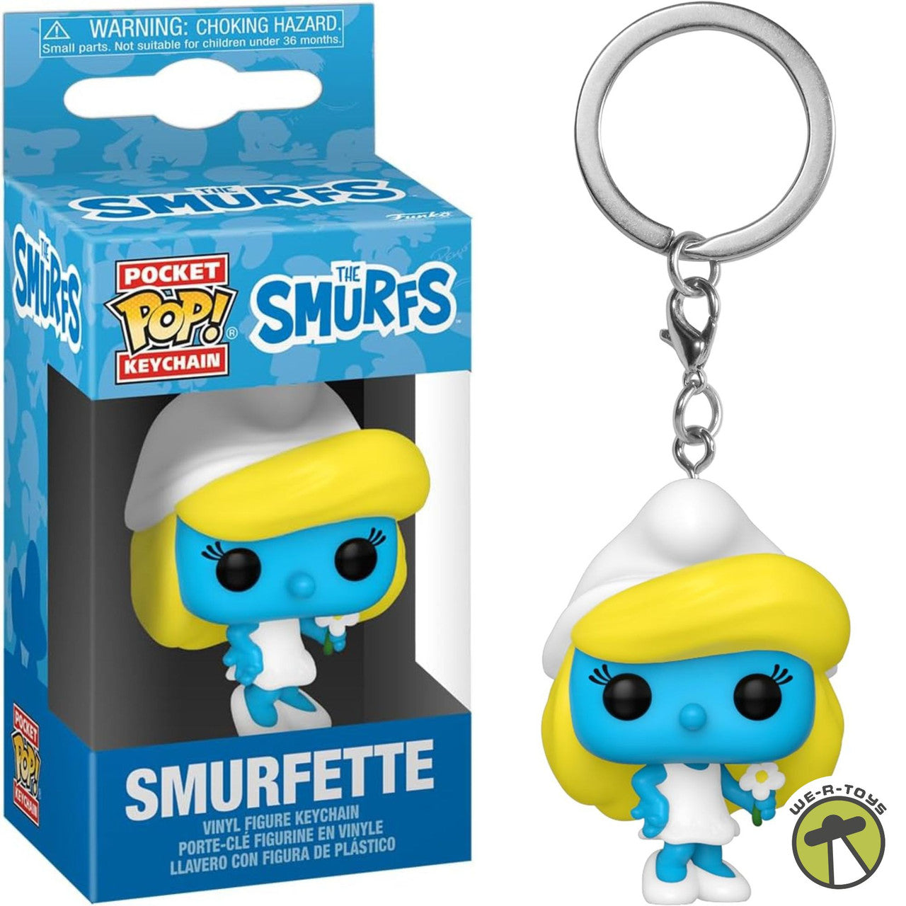 Funko Pocket Pop! Keychain: The Smurfs - Smurfette