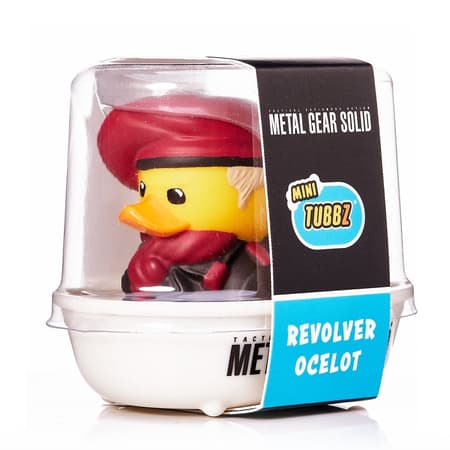 Numskull - Mini TUBBZ Canard de bain - Metal Gear Solid - Revolver Ocelot (Édition baignoire) - 8cm