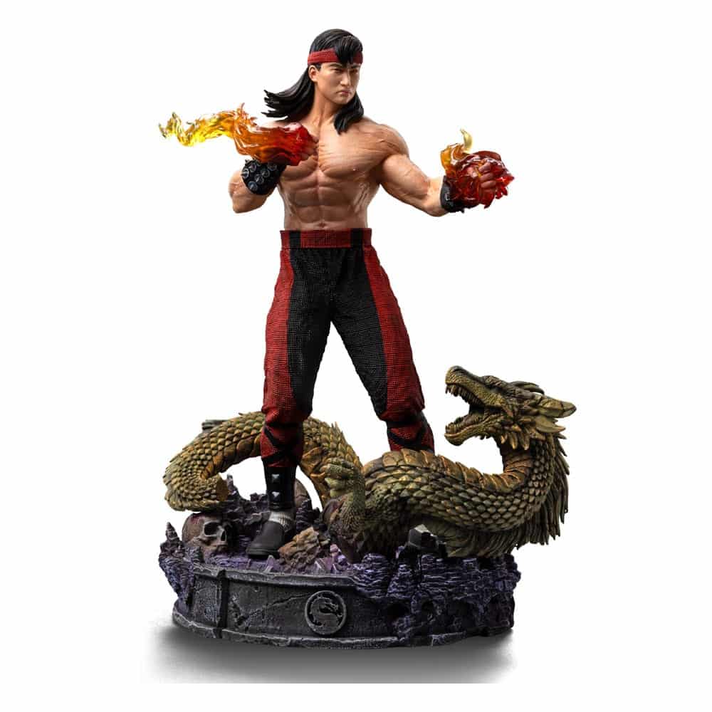 Iron Studios - Art Scale 1/10 - Mortal Kombat - Liu Kang Statue 23cm