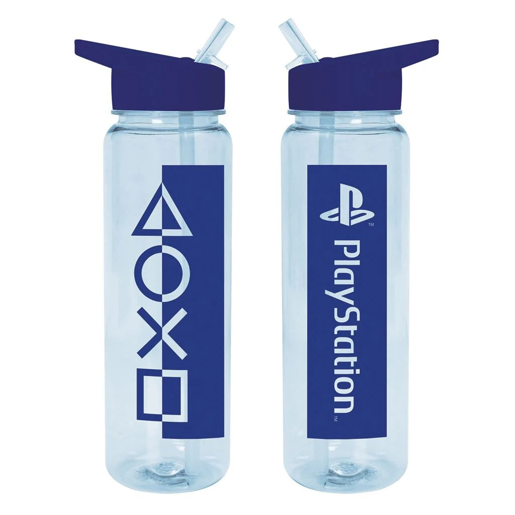 PlayStation - Bouteille d'eau réutilisable Teinte bleue