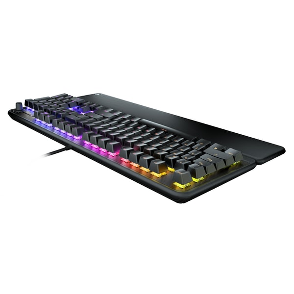 Roccat - Clavier de jeu mécanique Pyro avec éclairage RGB  - Disposition QWERTY américaine