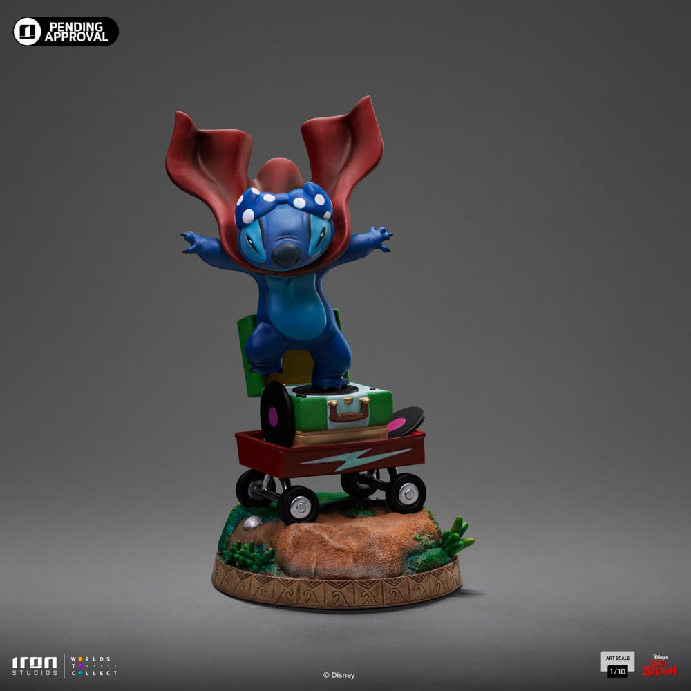 Iron Studios - Art Scale 1/10 - Disney Classics - Stitch Laundry Statue 19cm