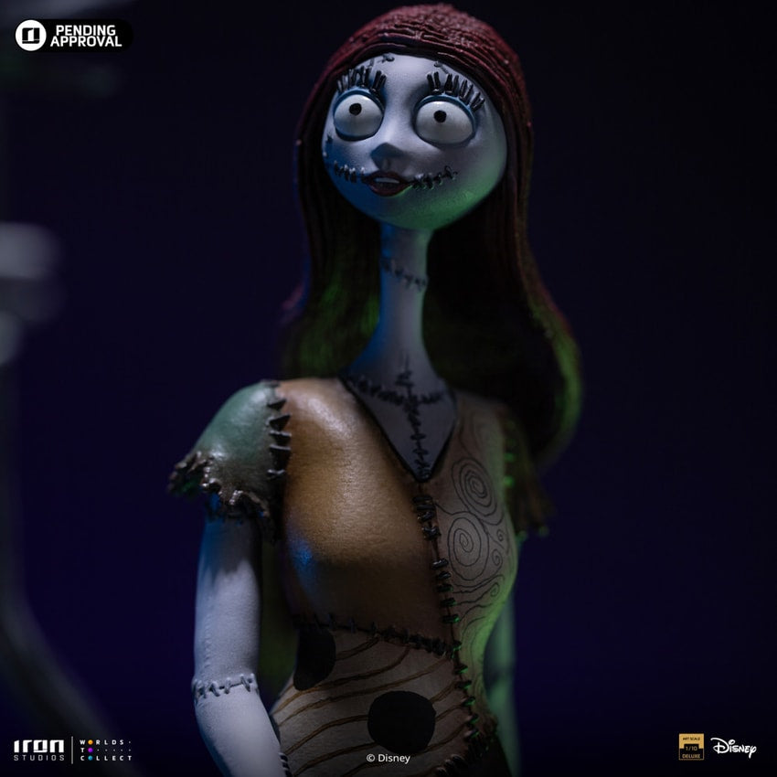 Iron Studios - Deluxe Art Scale 1/10 - Disney - L'Étrange Noël de monsieur Jack - Jack et Sally Statue 39cm