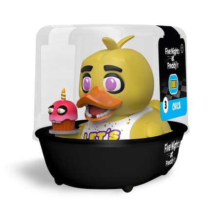 Numskull - TUBBZ Canard de bain - Five Nights at Freddy's - Chica (Première Édition) - 9cm