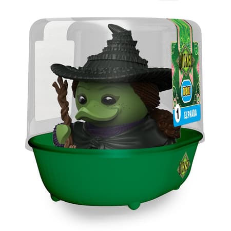 Numskull - TUBBZ Canard de bain - Wicked - Elphaba Thropp (Première Édition) - 9cm